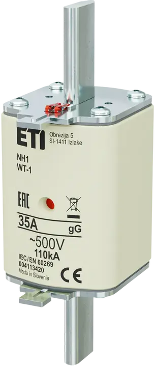 Obraz NH1 gG 35A/500V G