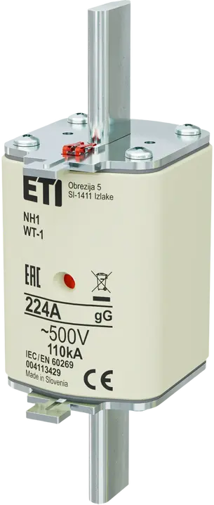 Obraz NH1 gG 224A/500V G