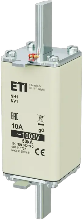 Obraz NH1/85 gG 10A/1000V