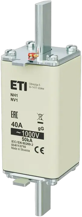 Obraz NH1/85 gG 40A/1000V
