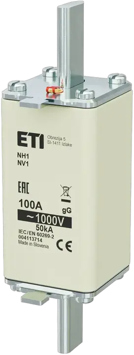 Obraz NH1/85 gG 100A/1000V