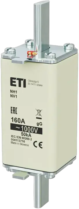 Obraz NH1/85 gG 160A/1000V