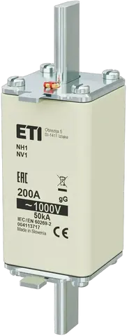 Obraz NH1/85 gG 200A/1000V