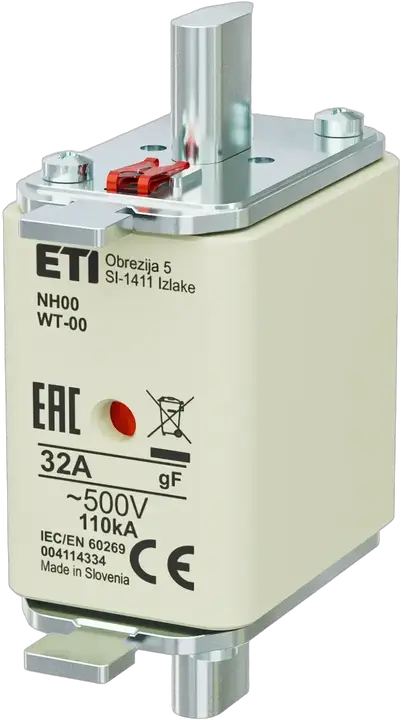 Obraz NH00 gF 32A/500V