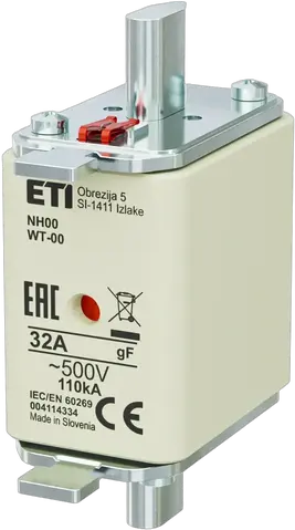 Obraz NH00 gF 32A/500V