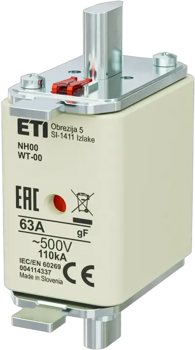Obraz NH00 gF 63A/500V