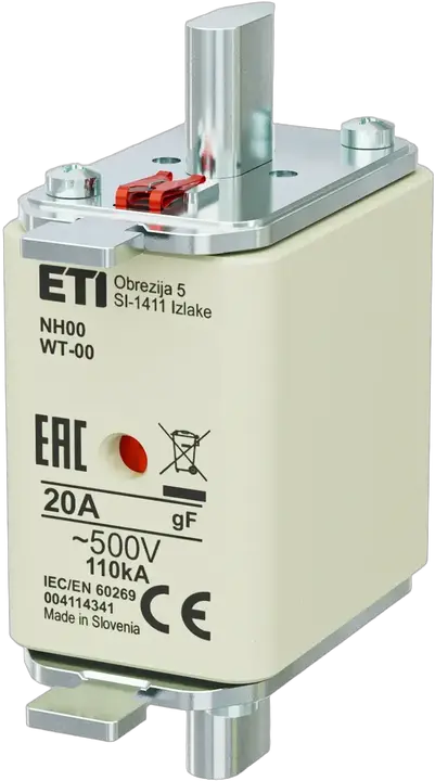 Obraz NH00 gF 20A/500V