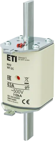 NH2C gG 63A/500V G