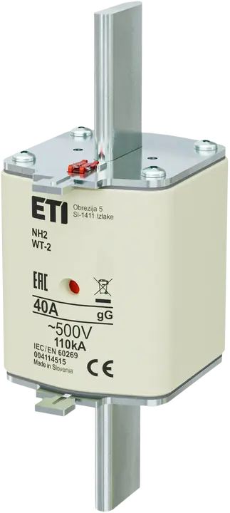 Obraz NH2 gG 40A/500V G
