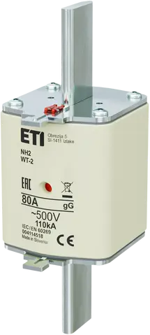 NH2 gG 80A/500V G