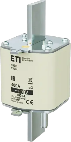 NH3/K gG 400A/690V