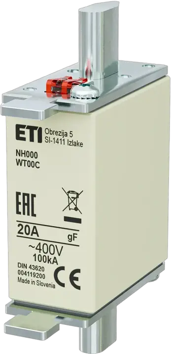 Obraz NH000 gF 20A/400V