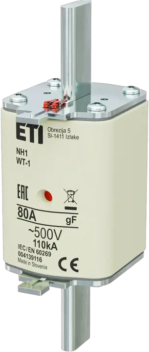 Obraz NH1 gF 80A/500V