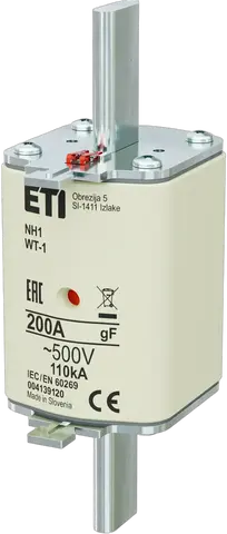 NH1 gF 200A/500V