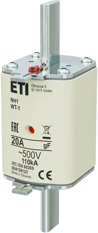 NH1 gF 20A/500V G