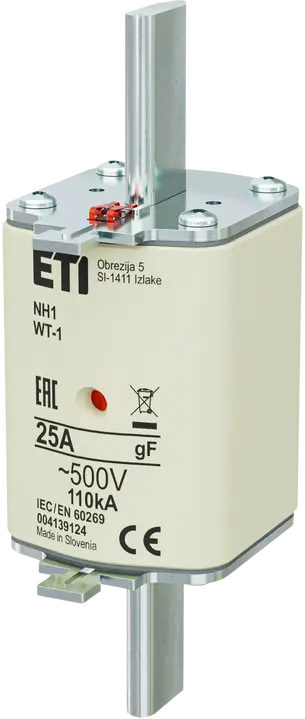 Obraz NH1 gF 25A/500V G