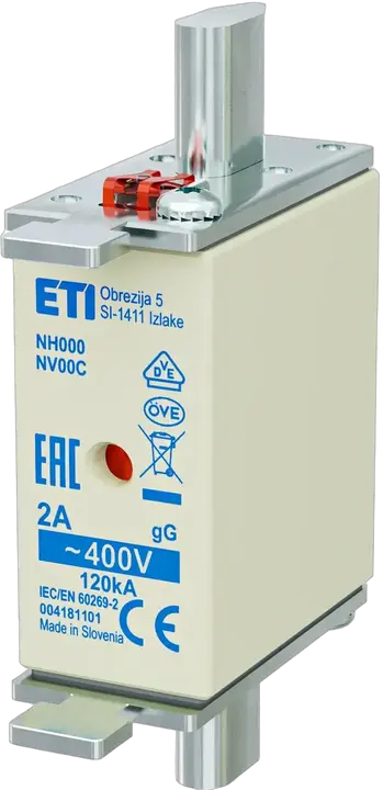 Obraz NH000 gG 2A/400V