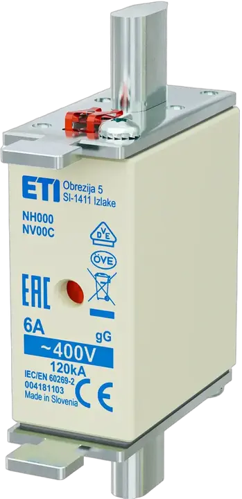 Obraz NH000 gG 6A/400V