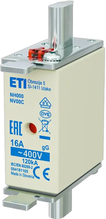 Obraz NH000 gG 16A/400V