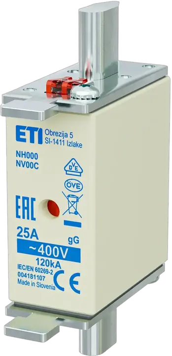Obraz NH000 gG 25A/400V