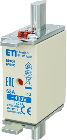 NH000 gG 63A/400V