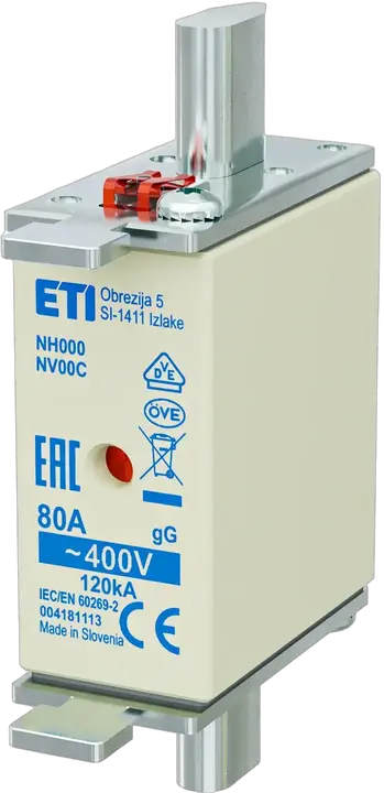 Obraz NH000 gG 80A/400V