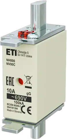NH000 gG 10A/690V
