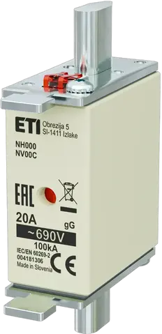 NH000 gG 20A/690V