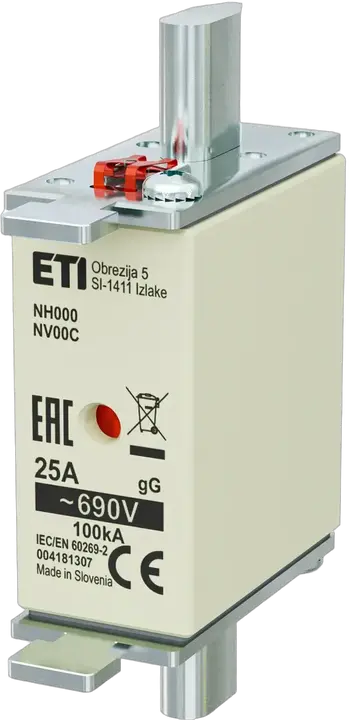 Obraz NH000 gG 25A/690V