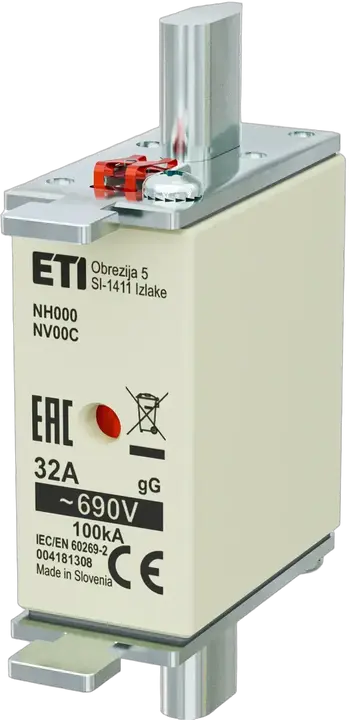 Obraz NH000 gG 32A/690V