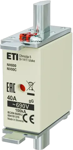 NH000 gG 40A/690V