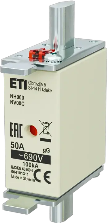 Obraz NH000 gG 50A/690V