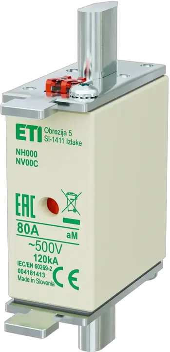 Obraz NH000 aM 80A/500V