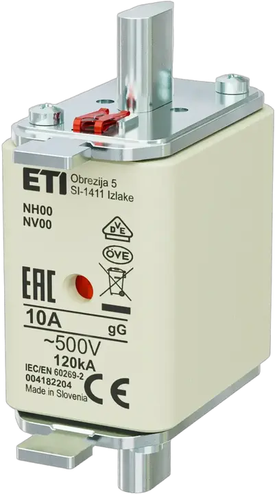 Obraz NH00 gG 10A/500V