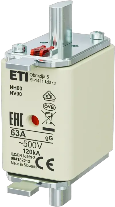 Obraz NH00 gG 63A/500V