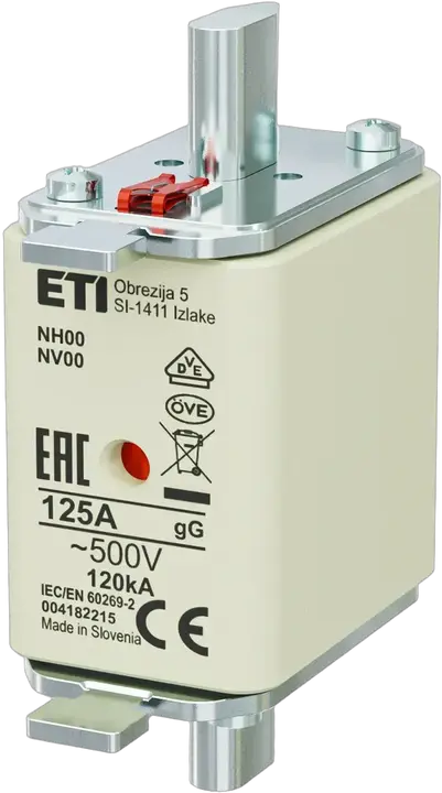 Obraz NH00 gG 125A/500V