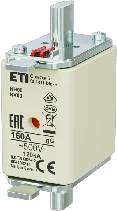 Obraz NH00 gG 160A/500V