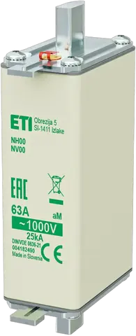 NH00/85 aM 63A/1000V