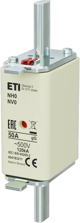 Obraz NH0 gG 50A/500V