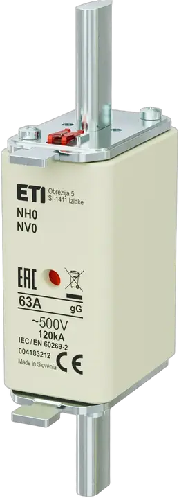 Obraz NH0 gG 63A/500V