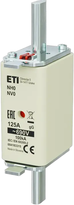 Obraz NH0 gG 125A/690V