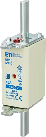 NH1C gG 16A/400V