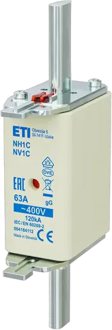 NH1C gG 63A/400V