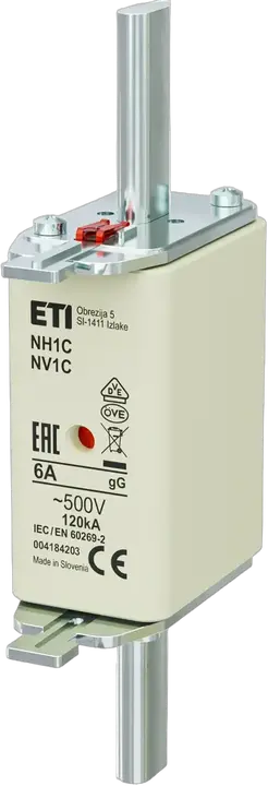Obraz NH1C gG 6A/500V