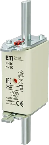 NH1C gG 25A/500V