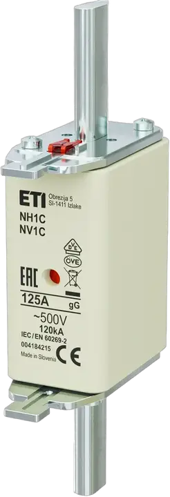 Obraz NH1C gG 125A/500V