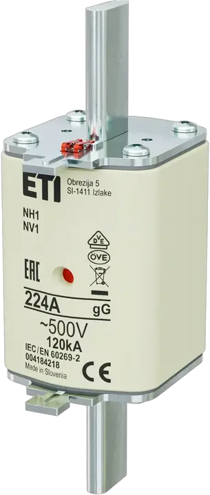 Obraz NH1 gG 224A/500V