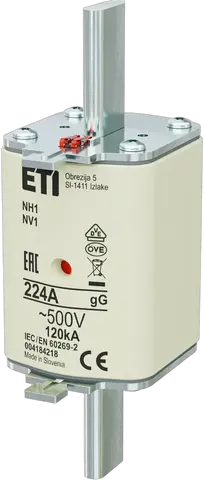NH1 gG 224A/500V
