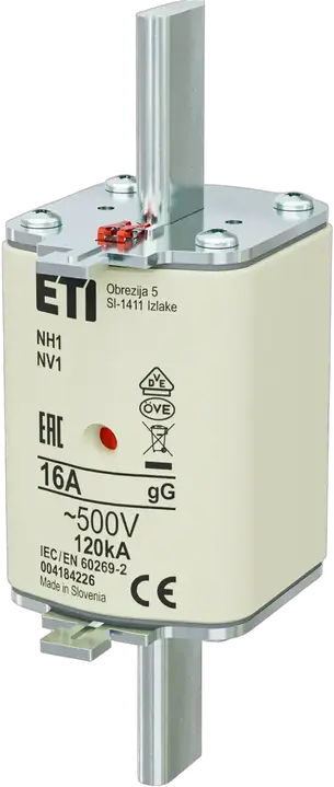 Obraz NH1 gG 16A/500V
