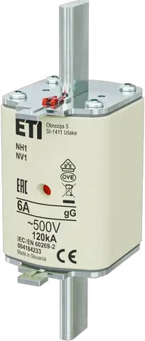 NH1 gG 6A/500V